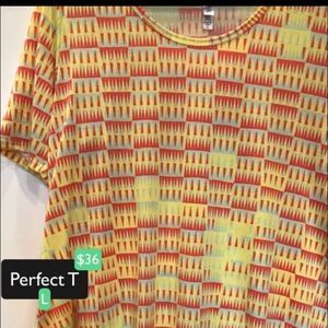 LuLaRoe Perfect tee shirt large